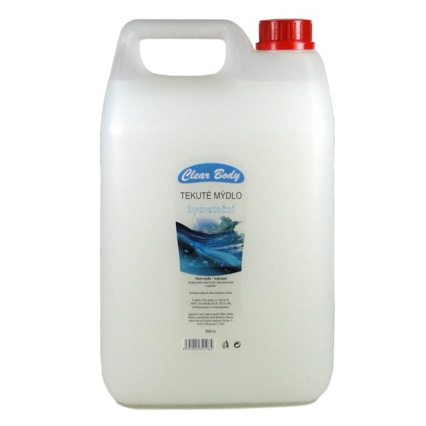 Clear body tekuté mýdlo hydratační 5l